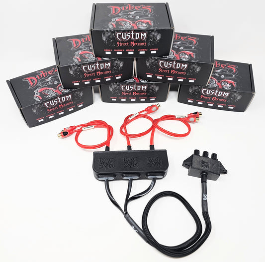 2014-2023 Harley Davidson 3 Switch Remote Bass Level Controller